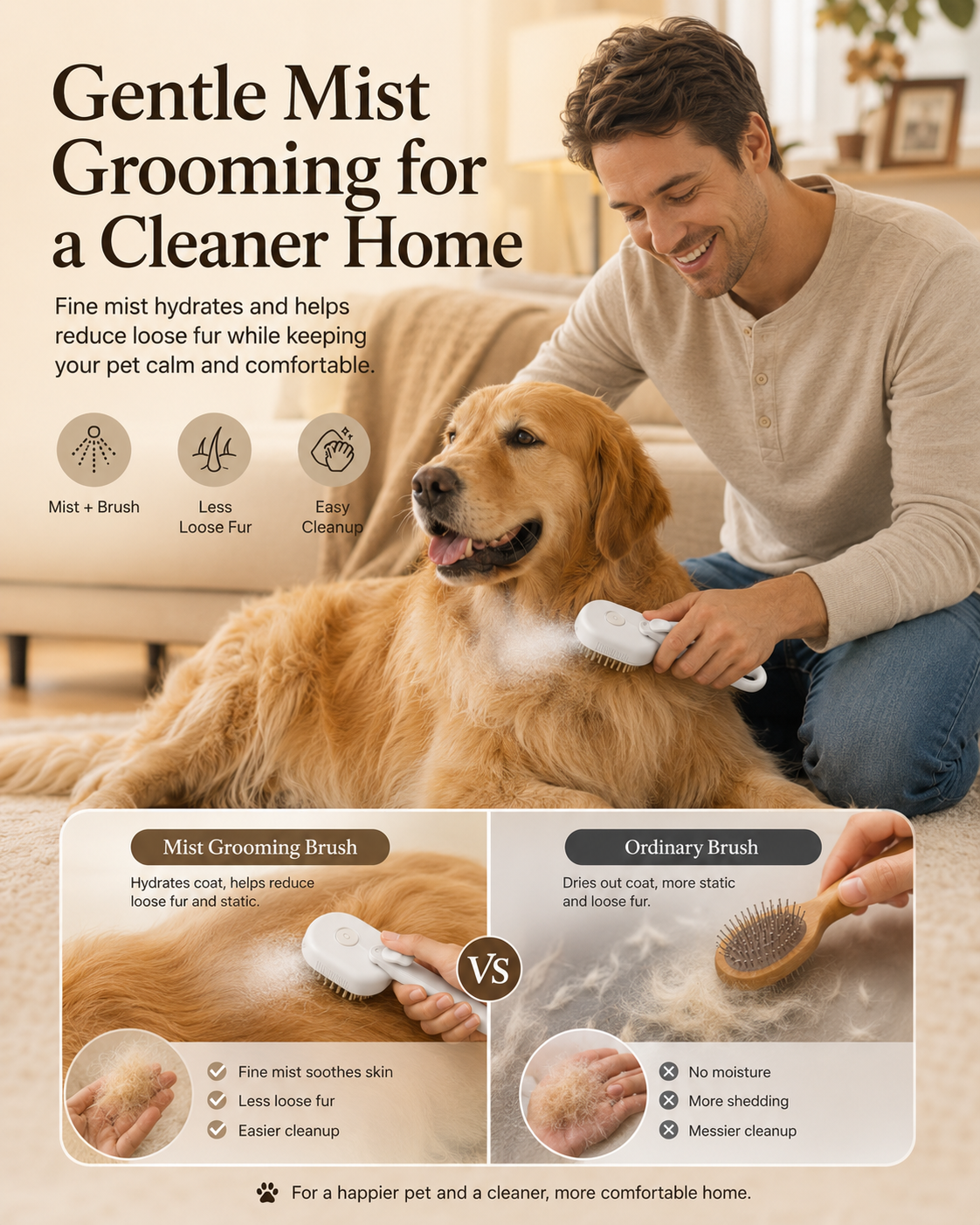 ๐๐2026 Best-Selling Nebulizing Grooming Comb || Grab Big Discounts Fast