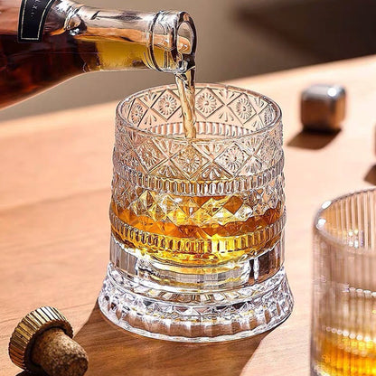🥛💎Hot Sale 49% OFF✨🔥360° Rotating Whiskey Glass Tumbler